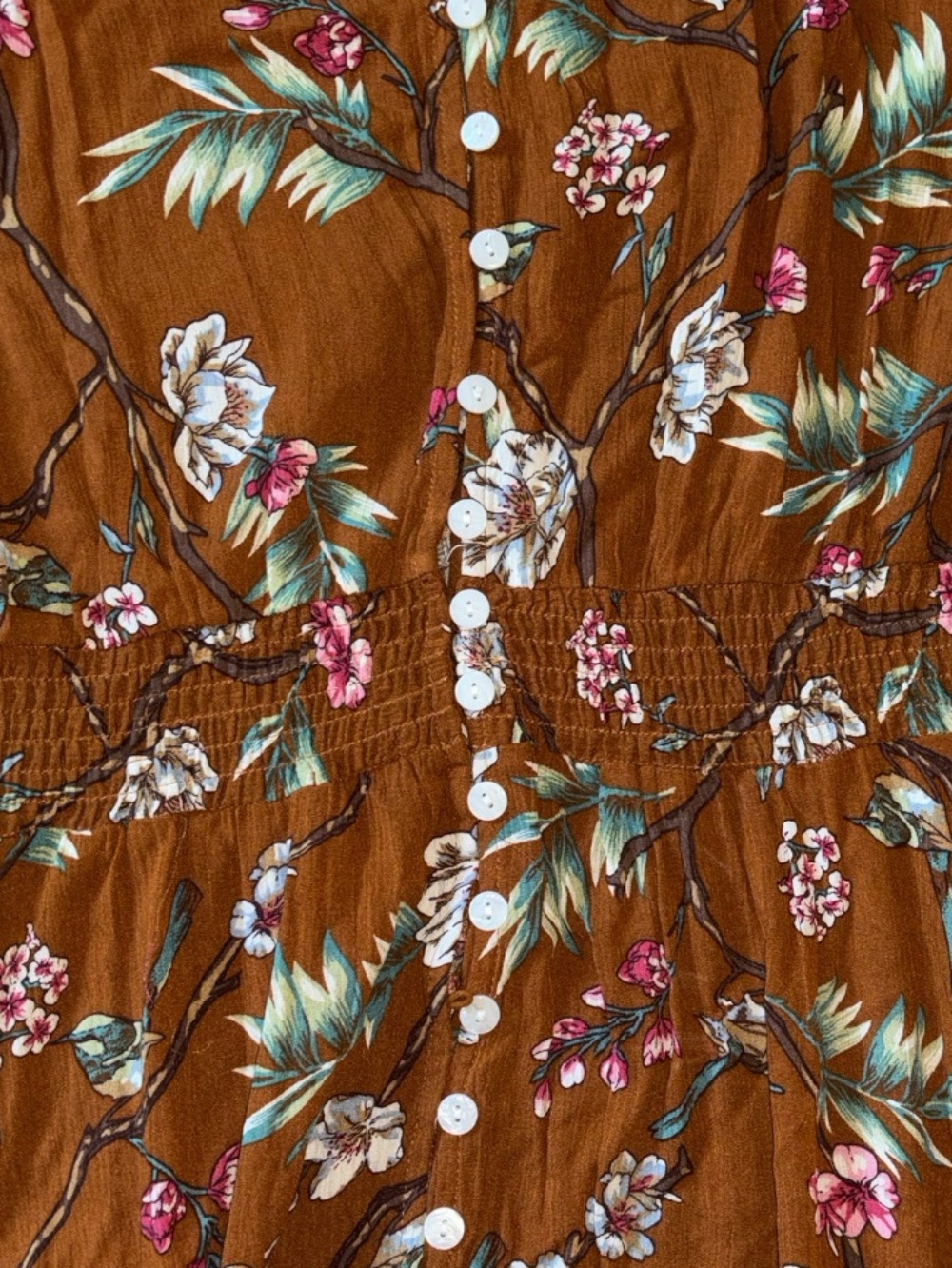 Rusty Dusty woman’s New with tags BoHo floral Maxi Dress size 3XL - Picture 9 of 9